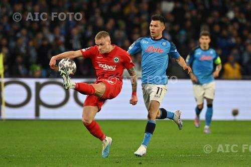 Eintracht Frankfurt Hirving Lozano Napoli 2023 Napoli, Italy 