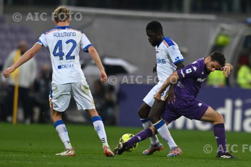 Lecce Samuel Umtiti Lecce Giacomo Bonaventura Artemio Franchi match between Fiorentina 1-0  Lecce Firenze, Italy 