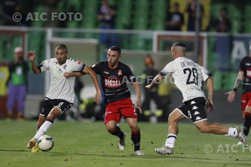 Cesena Nicola Dalmonte Vicenza Francesco De Rose Orogel match between Cesena 0-0 Vicenza Cesena, Italy 