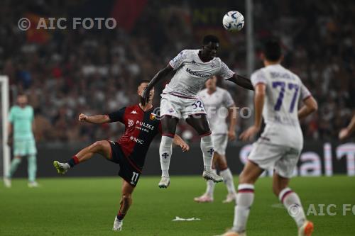Fiorentina Albert Gudmundsson Genoa 2023 Genova, Italy 