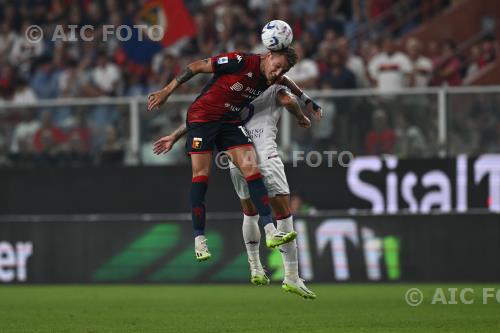 Genoa Cristiano Biraghi Fiorentina 2023 Genova, Italy 