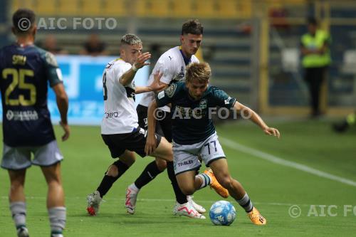 Feralpisalo Nahuel Estevez Parma Alessandro Circati Ennio Tardini match between Parma 2-0 Feralpi Parma, Italy 