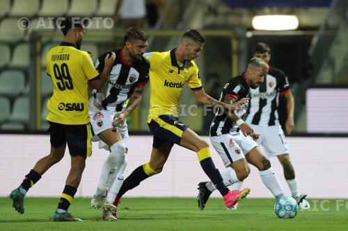 Ascoli Giovanni Zaro Modena Danilo Quaranta Italian championship 2023 2024 Serie B 2°Day Alberto Braglia match between Modena 1-0 Ascoli 