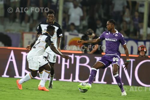Fiorentina Patrick Dorgu Lecce 2023 Firenze, Italy 