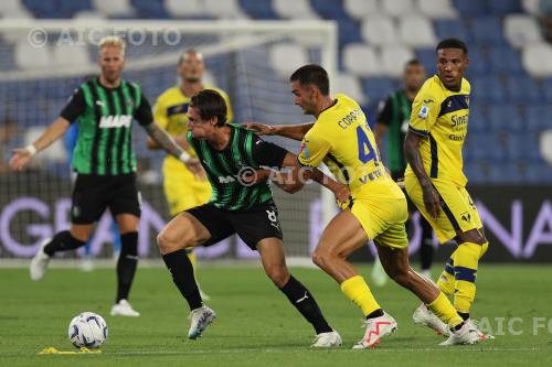 Sassuolo Diego Coppola Hellas Verona 2023 Reggio Emilia, Italy 