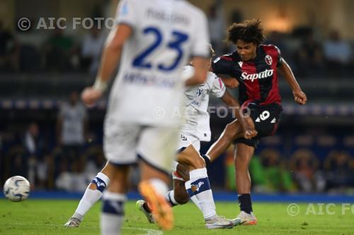 Bologna Isak Hien Hellas Verona 2023 Verona, Italy 