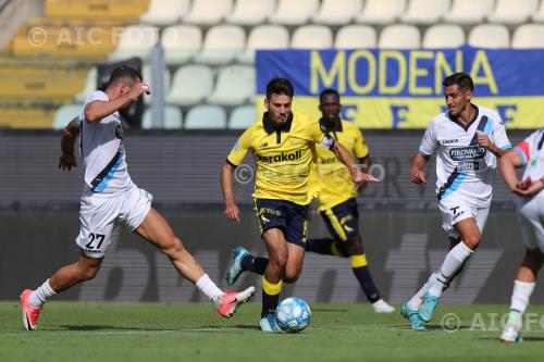 Lecco Fabio Gerli Modena Luca Giudici Alberto Braglia match between Modena 0-0 Lecco Modena, Italy 