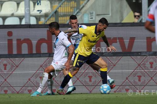 Modena Luca Giudici Lecco Nicolo Buso Alberto Braglia match between Modena 0-0 Lecco Modena, Italy 