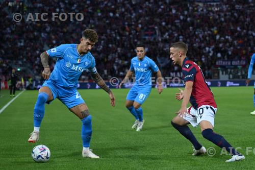 Napoli Jesper Karlsson Bologna Giacomo Raspadori Renato Dall Ara match between Bologna 0-0 Napoli Bologna, Italy 