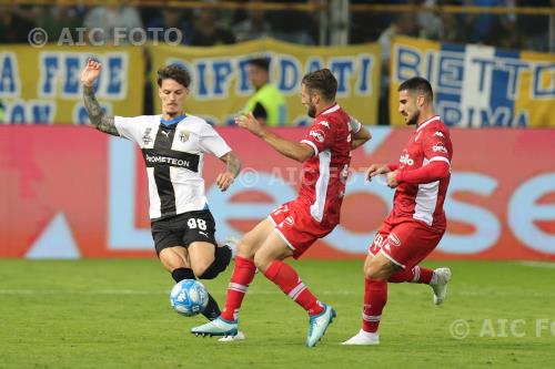 Parma Giacomo Ricci Bari Gennaro Acampora Ennio Tardini match between Parma 2-1 Bari Parma, Italy 