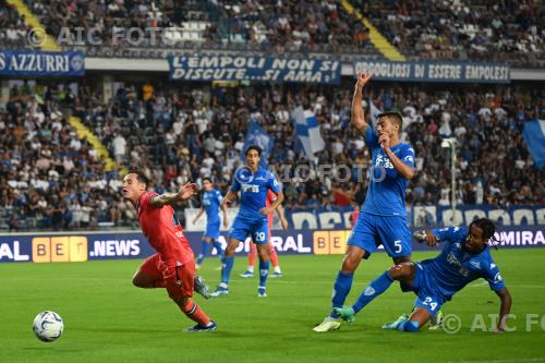 Udinese Alberto Grassi Empoli Tyronne Ebuehi Carlo Castellani match between    Empoli  0-0 Udinese Empoli, Italy 