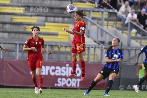 Roma Women Saki Kumagai Roma Women Haley Bugeja Tre Fontane match between Roma Women 2-0 Inter Women Roma, Italy 