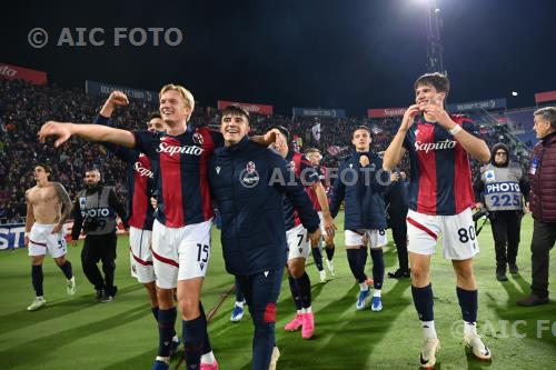 Bologna Tommaso Corazza Bologna Giovanni Fabbian Renato Dall Ara match between Bologna 1-0 Lazio Bologna, Italy 