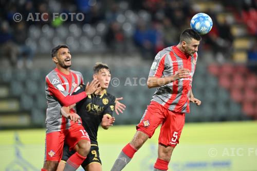 Cremonese Francesco Pio Esposito Spezia Alessandro Tuia Giovanni Zini match between  Cremonese 3-0 Spezia Cremona, Italy 