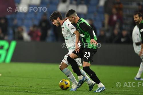 Salernitana Cristian Volpato Sassuolo 2023 Reggio Emilia, Italy 