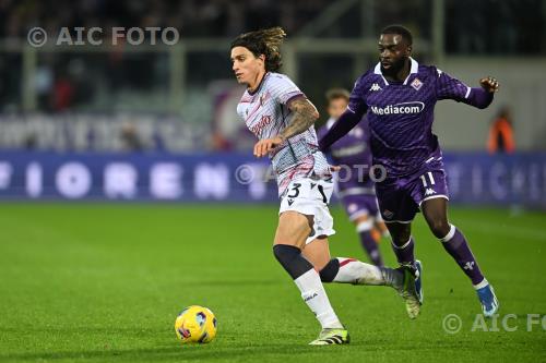 Bologna Jonathan Ikone Fiorentina 2023 Firenze, Italy 