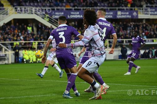 Bologna Cristiano Biraghi Fiorentina Nikola Milenkovic Artemio Franchi match between Fiorentina 2-1   Bologna Firenze, Italy 