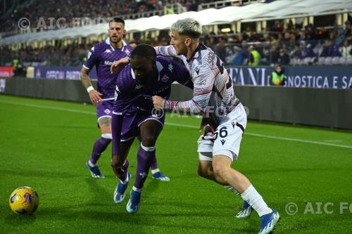 Fiorentina Alexis Saelemaekers Bologna Cristiano Biraghi Artemio Franchi match between Fiorentina 2-1   Bologna Firenze, Italy 