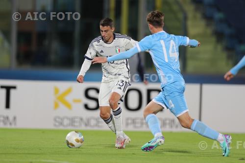 Italy U21 Tommaso Benvenuti San Marino U21 2023 Serravalle, San Marino. 