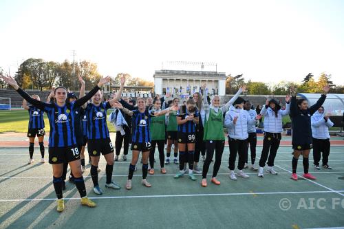 Inter Women 2023 Italian championship 2023 2024  Femminile 9°Day 