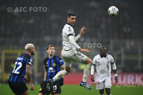 Real Sociedad Nicolo Barella Inter Federico Dimarco match between   Inter 0-0 Real Sociedad Milano, Italy 