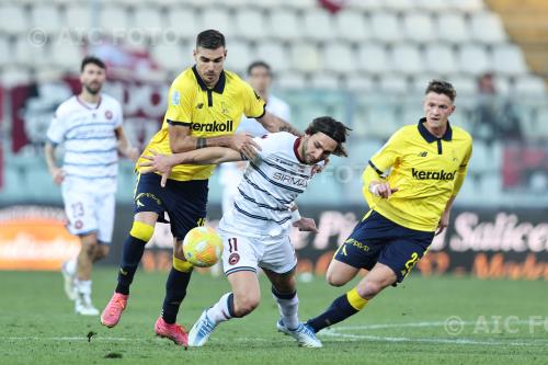 Cittadella Giovanni Zaro Modena Thomas Battistella Alberto Braglia match between Modena 1-1 Cittadella Modena, Italy 