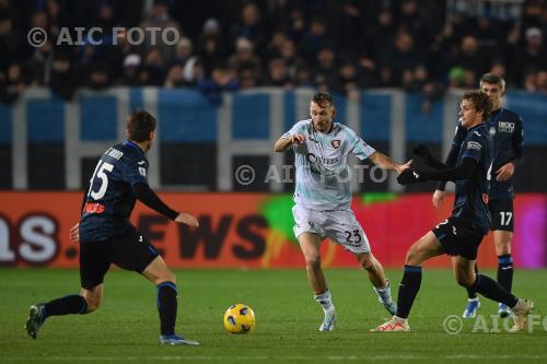 Atalanta Norbert Gyomber Salernitana Giorgio Scalvini Gewiss match between Atalanta 4-1 Salernitana Bergamo, Italy 