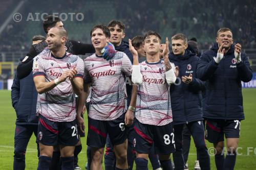 Bologna Giovanni Fabbian Bologna Kacper Urbanski Bologna Nicola Bagnolini Bologna Federico Ravaglia match between    Inter 1-2 Bologna 