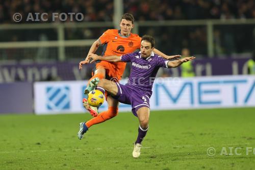 Fiorentina Benjamin Pavard Inter 2024 Firenze, Italy 