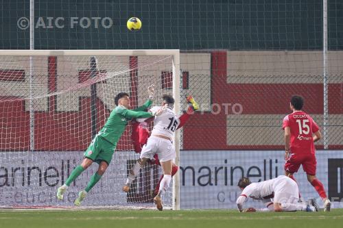 Vis Pesaro Andrea Signorini Gubbio Stefano Rossoni Tonino Benelli match between Vis Pesaro 1-3 Gubbio Pesaro , Italy 