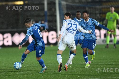 Como Nicolas Galazzi Brescia Nicholas Gioacchini Giuseppe Sinigaglia match between Como 1-0 Brescia Como, Italy 