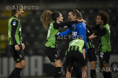 Sassuolo Women Solene Durand Sassuolo Women Kassandra Missipo Italian championship 2023 2024  Femminile 16°Day Enzo Ricci match between Sassuolo Women 1-0 Milan Women 