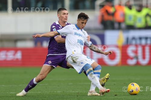 Frosinone Nikola Milenkovic Fiorentina 2024 Firenze, Italy 