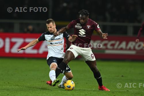 Lecce Duvan Zapata Torino 2024 Torino, Italy 