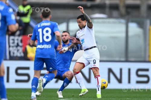 Empoli Gianluca Lapadula Cagliari 2024 Empoli, Italy 