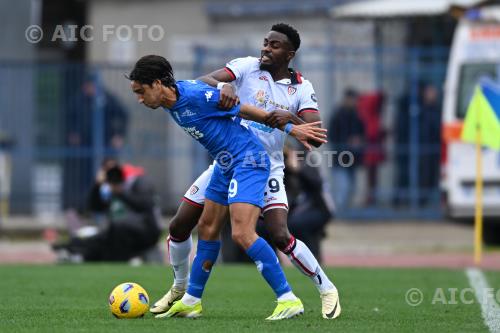 Empoli Antoine Makoumbou Cagliari 2024 Empoli, Italy 