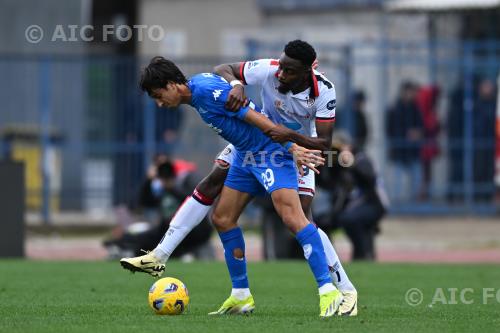 Empoli Antoine Makoumbou Cagliari 2024 Empoli, Italy 