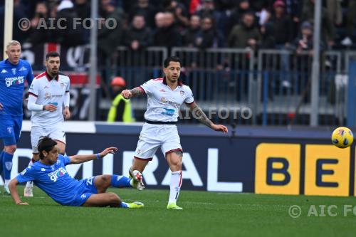 Empoli Gianluca Lapadula Cagliari 2024 Empoli, Italy 