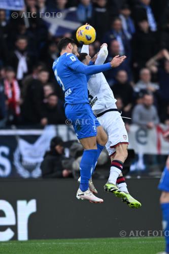 Cagliari Giuseppe Pezzella Empoli 2024 Empoli, Italy 