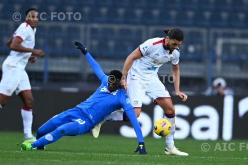 Empoli Alberto Dossena Cagliari 2024 Empoli, Italy 