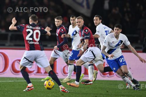 Bologna Matteo Darmian Inter Alessandro Bastoni Renato Dall Ara match between Bologna 0-1 Inter Bologna, Italy 