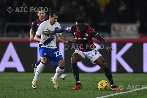 Bologna Henrikh Mkhitaryan Inter 2024 Bologna, Italy 