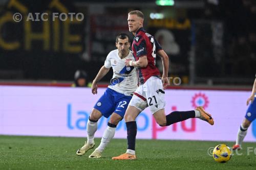 Bologna Henrikh Mkhitaryan Inter 2024 Bologna, Italy 
