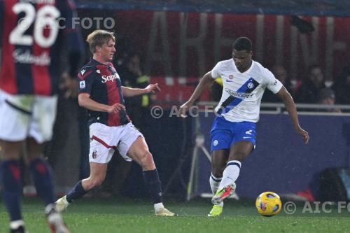 Bologna Denzel Dumfries Inter 2024 Bologna, Italy 
