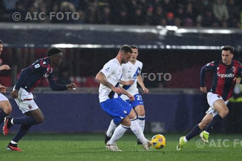 Bologna Marko Arnautovic Inter Nikola Moro Renato Dall Ara match between Bologna 0-1 Inter Bologna, Italy 