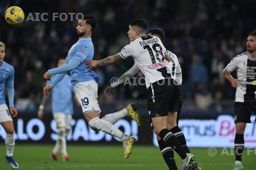 Lazio Nehuen Perez Udinese Lautaro Giannetti Olimpic match between  Lazio 1-2 Udinese Roma, Italy 