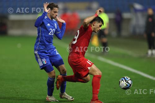 Turkiye Gaetano Oristanio Italy U21 2024 Ferrara, Italy. 