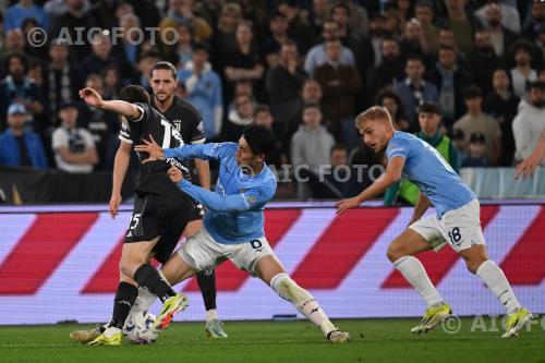 Juventus Daichi Kamada Lazio Gustav Isaksen Olimpic match between  Lazio 1-0 Juventus Roma, Italy 