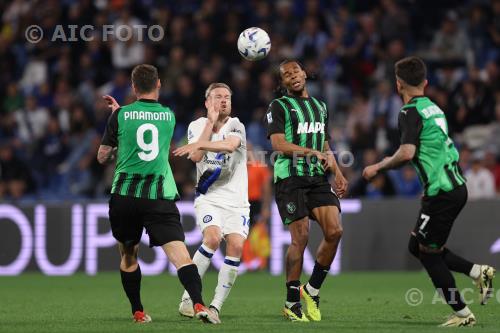 Sassuolo Davy Klaassen Inter Armand Lauriente Mapei match between Sassuolo 1-0 Inter Reggio Emilia, Italy 