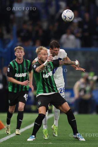 Sassuolo Benjamin Pavard Inter 2024 Reggio Emilia, Italy 